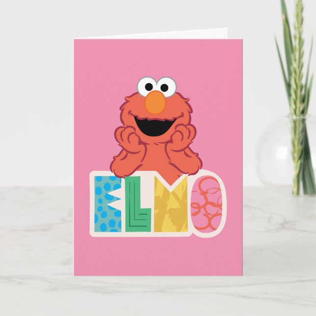 Carte Elmo mignon et amusement (Devant)