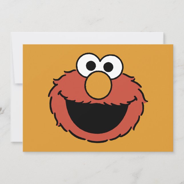 Carte Elmo Smiling Face (Devant)