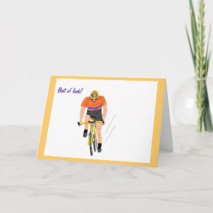 Carte Emballage de cycliste
