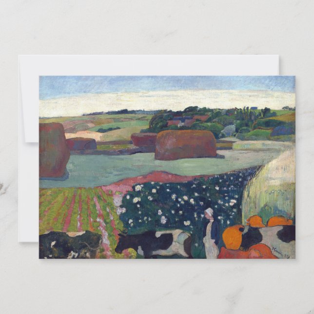 Carte Emballages en Bretagne | Paul Gauguin (Devant)