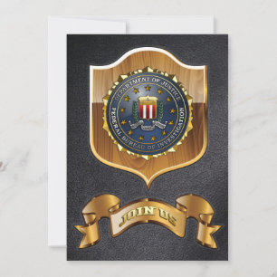Carte Emblème du FBI