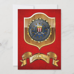 Carte Emblème du FBI