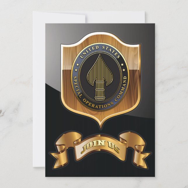 Carte Emblème USSOCOM (Devant)