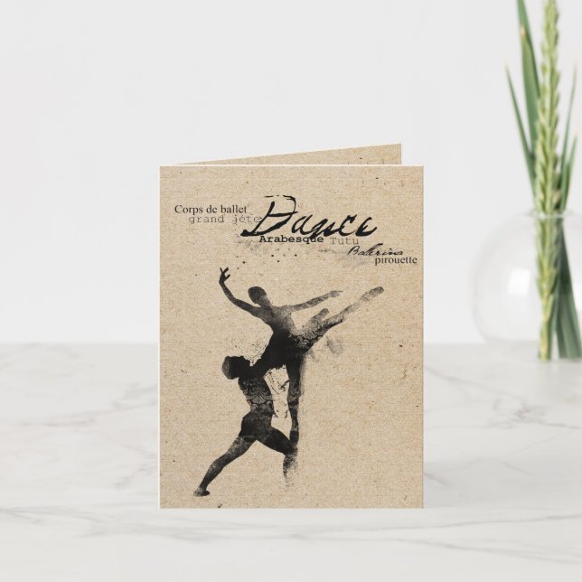 carte emboutie dansée (Devant)