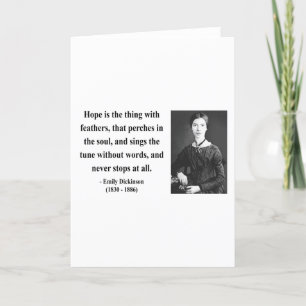 Carte Emily Dickinson