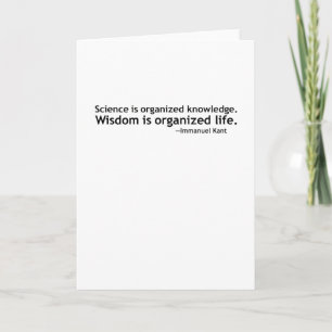 Carte Emmanuel Kant Quotation