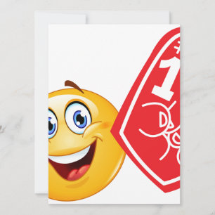 Carte émoticône sportif