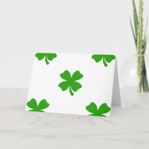 Carte émoticône st patrick