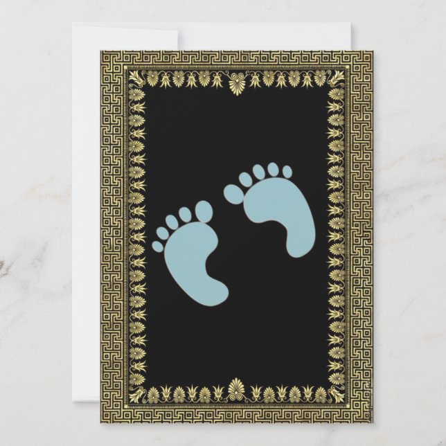 Carte Empreintes bébé (Devant)