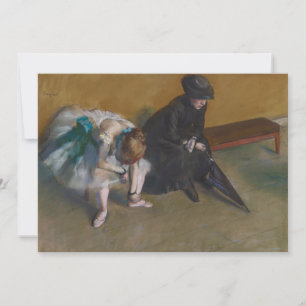 Carte En attente Edgar Degas