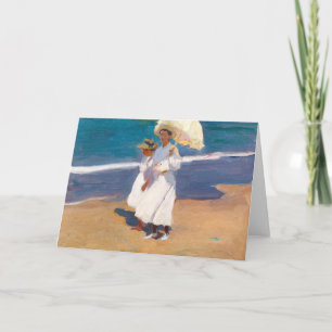 Carte En bord de mer   Joaquín Sorolla