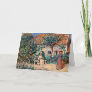 Carte En Bretagne par Renoir Impressionist Painting