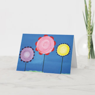 Carte En Fleur-Sarah