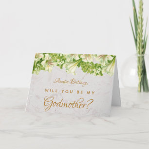 Carte en marbre Godmère Proposition Floral Lilies