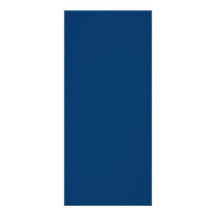 Carte en rack bleu profond personnalisable