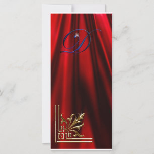 Carte en rack bleu VIP Gold"D" rouge