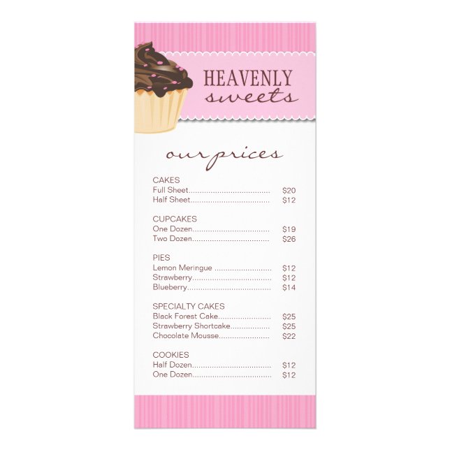 Carte en rack de boulangerie Whimsical (Devant)