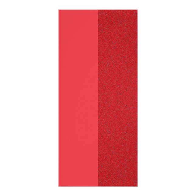 Carte en rack vertical rouge 4″×9″ double finition (Devant)