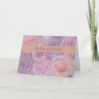 En remplacement des fleurs - Charity Dons sympathi