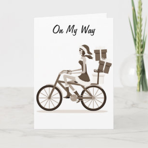 Carte EN ROUTE (À VÉLO) POUR DIRE JOYEUX 40e