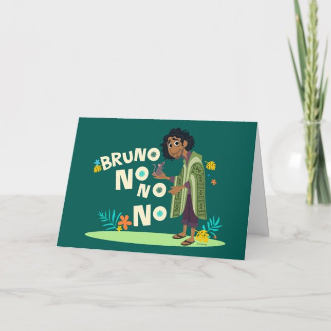 Carte Encanto | Bruno Non Non Non Non (Devant)