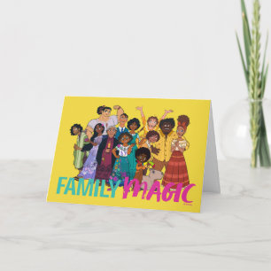 Carte Encanto   Famille Madrigal - Magie familiale