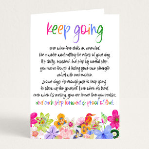 Carte Encouragement 