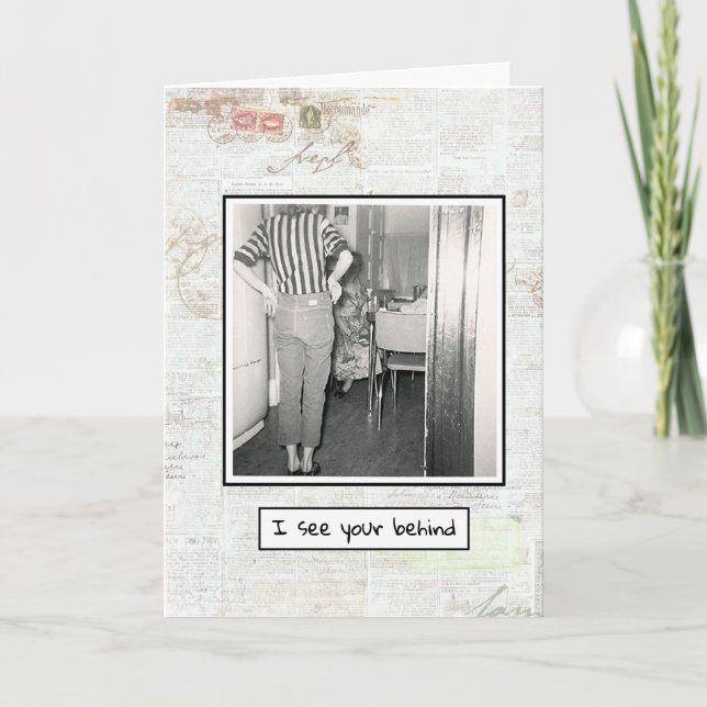 Carte Encouragement amusant (Devant)
