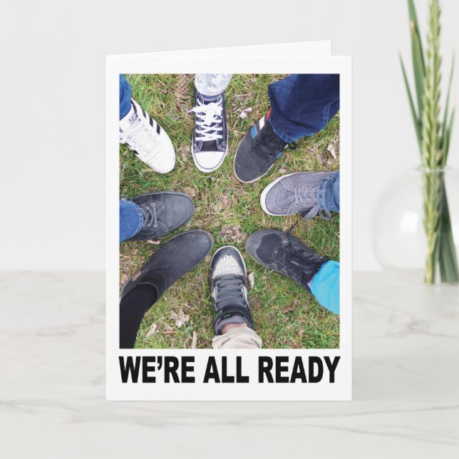 Carte Encouragement au cancer du groupe (Devant)