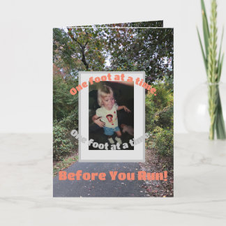 Carte encouragement de l'auto