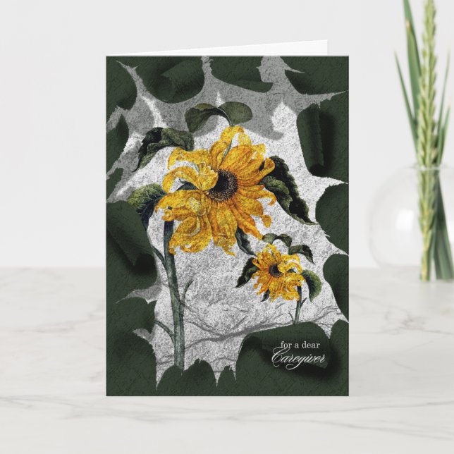 Carte Encouragement des aidants naturels (Devant)