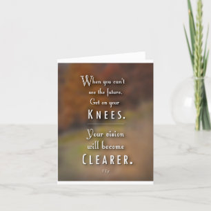 Carte Encouragement religieux