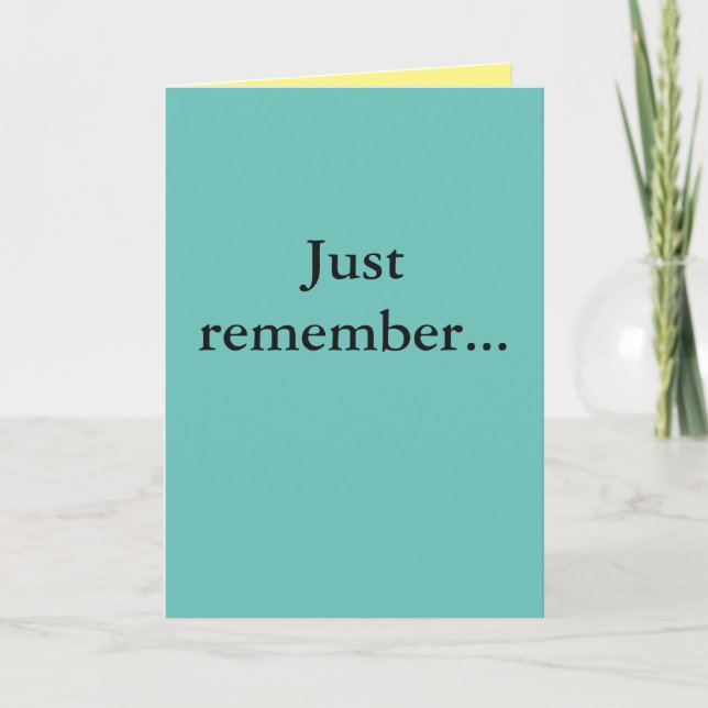 Carte Encouragement simple (Devant)