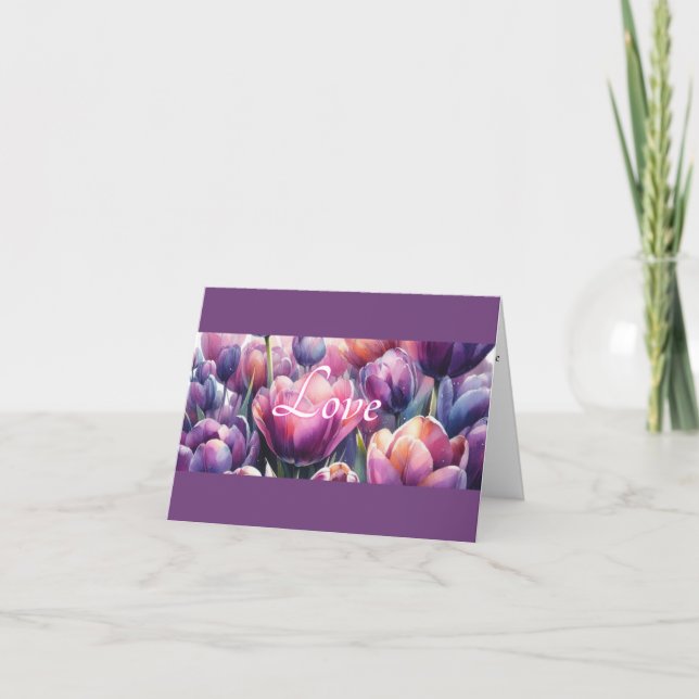 Carte Encouragement Spirituel Religeux Bible Verse Amour (Devant)