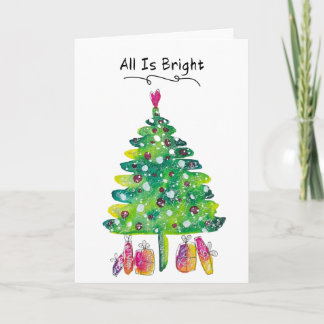 Carte Encouragez-Moi Noël "Tout est brillant"