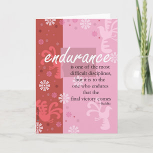 Carte Endurance