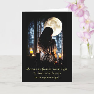 Carte Enfant de la Lune de Naissance Wicca Inspiré Spiri