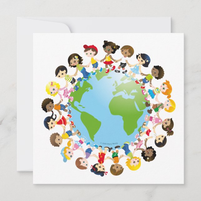 Carte Enfant du monde (Devant)