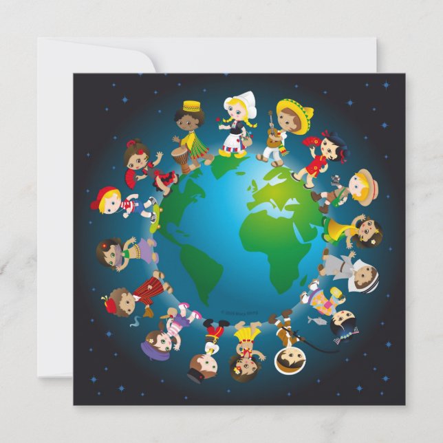 Carte Enfant du monde (Devant)