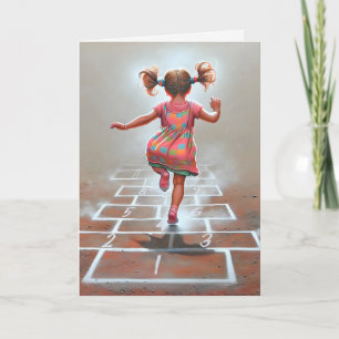 Carte Enfant intérieur anniversaire