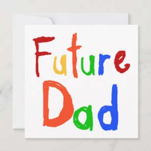 Carte Enfant Texte Futur Papa T-shirts et cadeaux