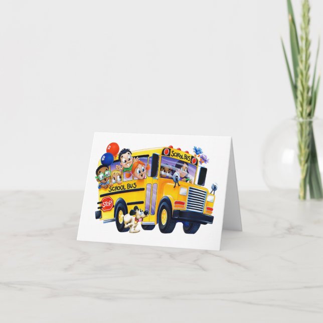 Carte Enfants de l'école (Devant)