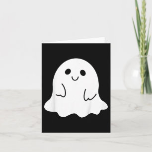 Carte Enfants Jeune Halloween Fantôme De Boo Avec Une Fi