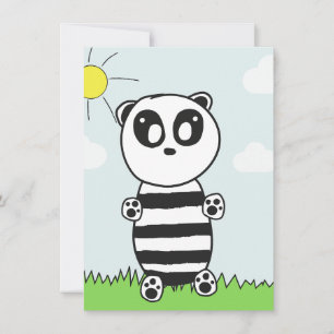 Carte Enfants Panda