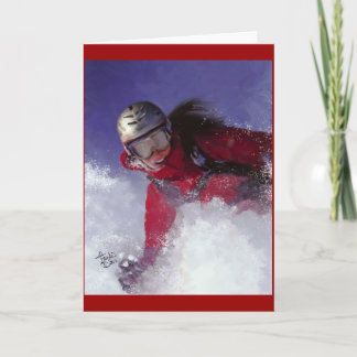 Carte Enfer plié pour la poudre