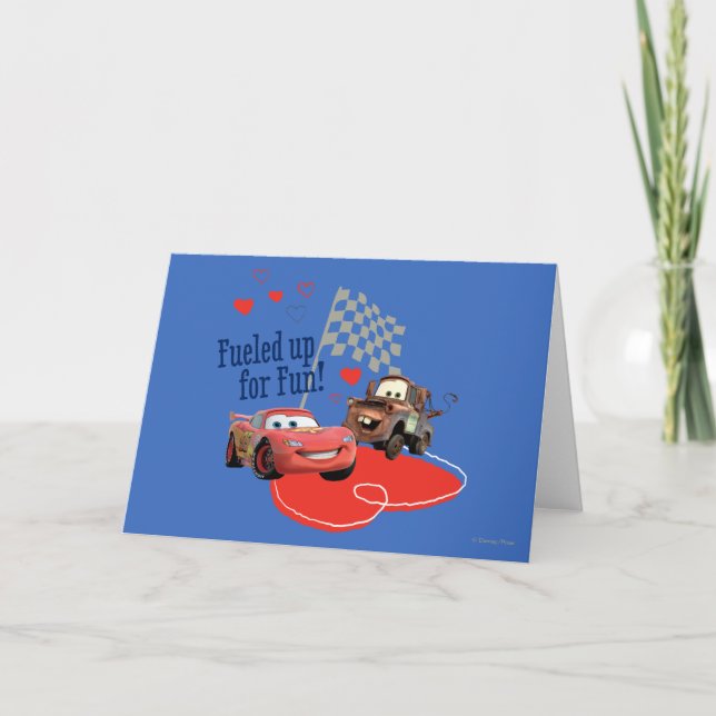 Carte Enflammé pour le plaisir ! (Devant)