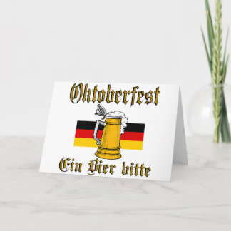 Carte Engin de la fête de la bière
