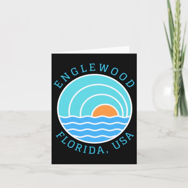 Carte Englewood Floride (Devant)