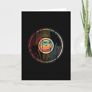 Carte Enregistrement Tourne-disque DJ pour auditeurs vin