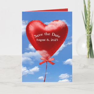 Carte Enregistrer la bulle cardiaque Date dans les nuage